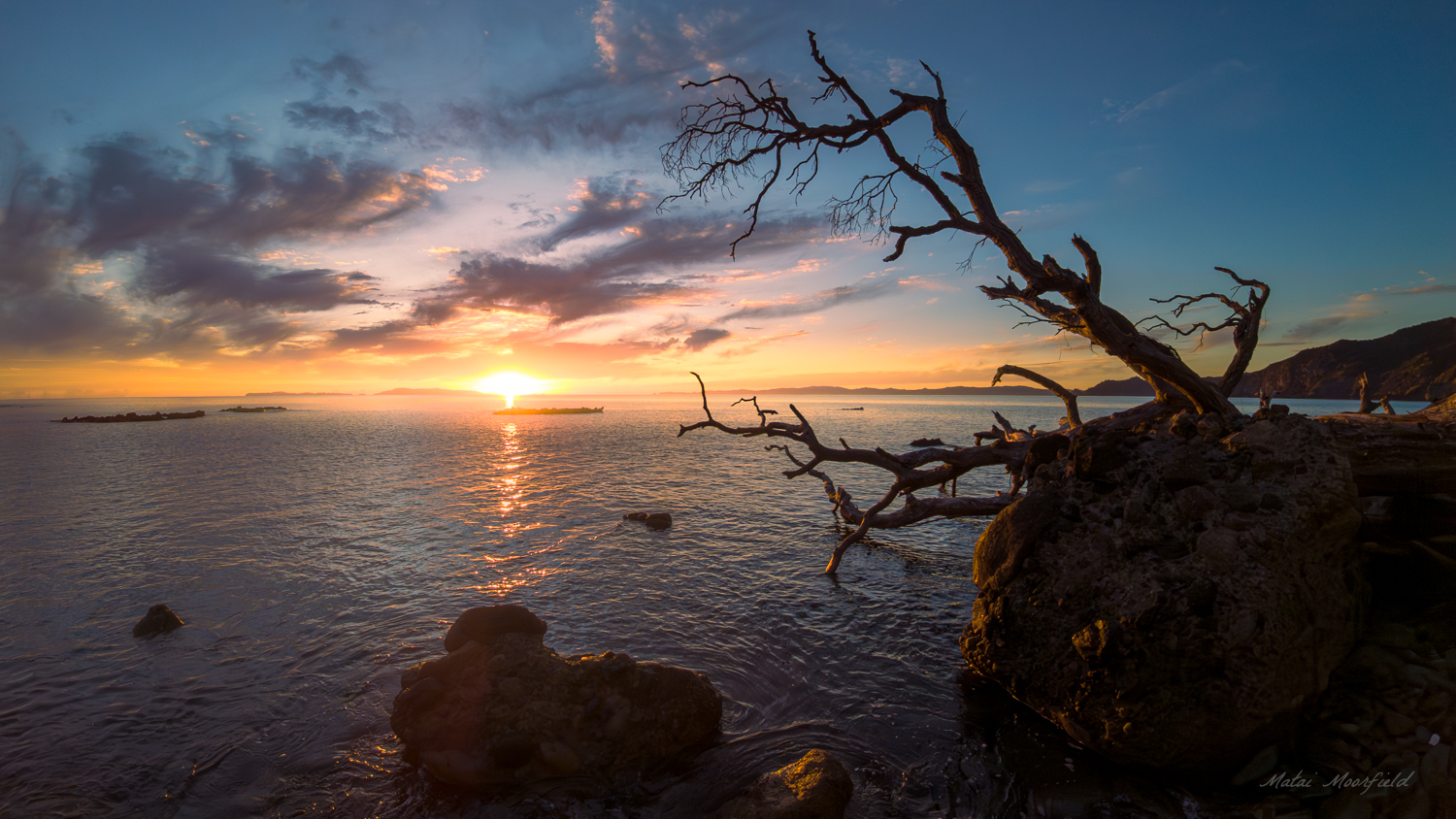 Sunrise over Coromandel Sunrise over Coromandel